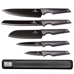 Набор ножей из 6 предметов Berlinger Haus Metallic Line Carbon Pro Edition (BH-2701) Киев