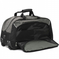 Сумка спортивна дорожня на колесах Wallaby 10428-1 57L Чорний хакі (1536244609) Нова Каховка