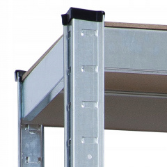 Стеллаж металлический Kontrast 180x90x40 см Коростень