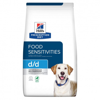 Сухой корм для собак Hill's Prescription Diet Canine D/D Food Sensitivities Duck & Rice 12 кг (605855)