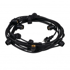 Вулична гірлянда Feron CL50-13 Белт-лайт 230 V 20*Е27 10 м Black