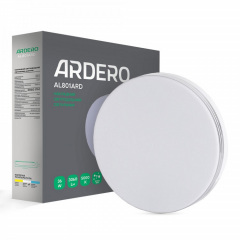 Світильник стельовий Ardero AL801ARD 36 Вт 23х4 см White Броди