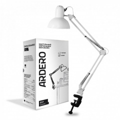 Лампа настільна Ardero DE1430ARD E27 White Івано-Франківськ