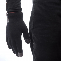 Рукавички вовняні Sensor Merino SU51M-Black L/XL Чорний Харків