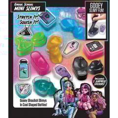 Слайми набір Cra-Z-Art Monster High Ghoul School Mini Mania 10 шт Веселе