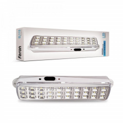 Світлодіодний ліхтар на акумуляторі Feron EL115 30LED White Луцьк
