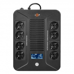 ИБП со ступенчатой синусоидой LogicPower LP-1000VA-8PS 600 Вт линейно-интерактивный (6900161620014) Житомир