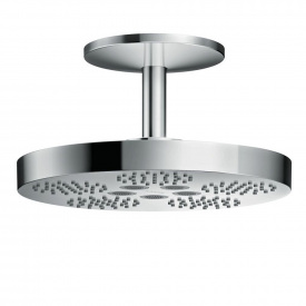 Лейка для верхнего душа Axor Showersolutions 280 2jet с потолочным держателем, хром (48494000)