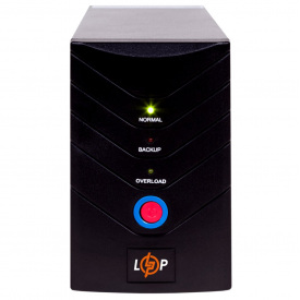 ИБП со ступенчатой синусоидой LogicPower LP U650VA 390 Вт линейно-интерактивный (6900010790011)