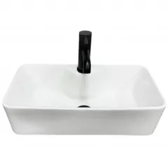 Умывальник накладной VBI Forli M 500x250 прямоугольный, белый (VBI-011102) Прилуки