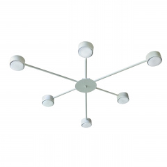 Люстра стельова MSK Electric Space на 6 плафонів GX53 Білий NL 8040-6 WH 618665 Виноградів
