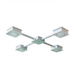 Люстра стельова MSK Electric Space 4 плафони GX53 NL 12040-4 WH Білий Київ