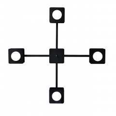 Люстра потолочная MSK Electric Space 4 плафона GX53 Черный NL 12040-4 BK Херсон