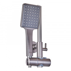 Душова колона зі змішувачем Haiba Kubus 009-J Graphite (HB4005) Харків