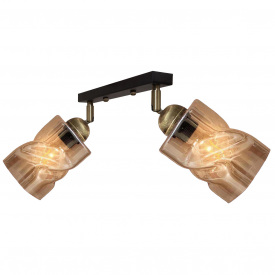 Светильник потолочный MSK Electric Tornado 300х40 мм PL 202415-2 BK 619289