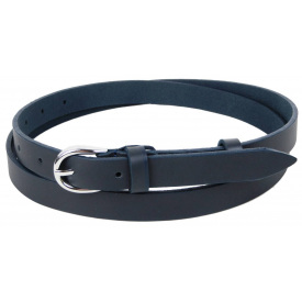 Жіночий ремінь Skipper 1634-20 120 см Темно-синій (2448099400)