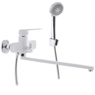 Змішувач для ванни Mixxus OREGON 006 EURO Білий (MI5793)