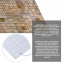 Декоративная ПВХ панель Sticker Wall 960x480x4 мм Бежево-коричневый (D) SW-00002479 Королёво