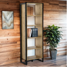 Шкаф офисный Tobi Sho LOFT Gold ШЛГ/1 для документов, 600x400x1900 мм Дуб аппалачи