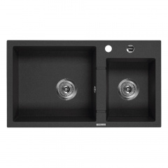 Кухонная мойка Deante Piva 780x440 врезная, графит (ZQI_2203) Білгород-Дністровський