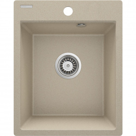 Кухонная мойка Deante Corio 500х400 врезная, песочный (ZRC_7103)