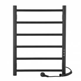 Полотенцесушитель электрический ARDESTO Classik-TR K 770x530 вертикальный, черный матовый (6.1.0602.06.BM)