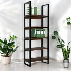 Стелаж офісний Tobi Sho LOFT Volcano СЛВ/1 для документів, 600x400x1900 мм Фаєрвуд