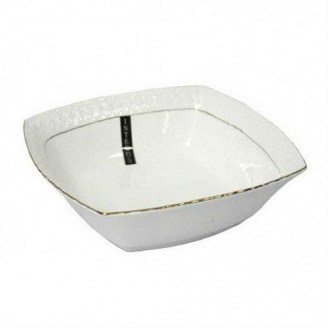 Салатник фарфоровий 15 см квадратний Interos 5 Снігова Королева 011615-A