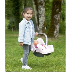 Автокресло-переноска игрушечное Soft 31x47x35 см OL186379 Smoby Харьков