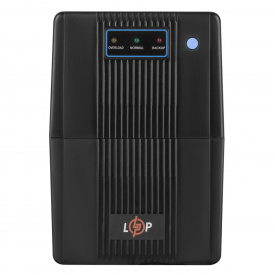 ИБП со ступенчатой синусоидой LogicPower LPM-700VA-P 490 Вт линейно-интерактивное (6900033360017)