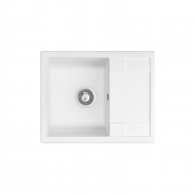 Кухонная мойка GRANADO Altea 610х495 врезная, белая (2439)