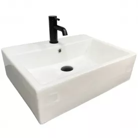 Умывальник подвесной VBI Teramo M 540x420 прямоугольный, белый (VBI-014702)