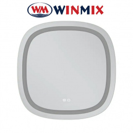 Дзеркало для ванної кімнати Winmix Premium DIVERSE MR16-70x70-REVERSE (з LED-підсвічуванням, антизапотівання)