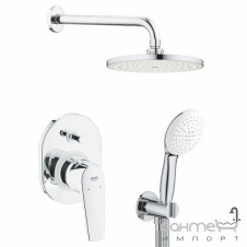 Душевая система скрытого монтажа Grohe BauFlow New Tempesta 200 UA29045003 хром