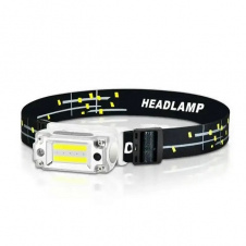 Фонарь налобный аккумуляторный HEADLAMP BL-T133 с сенсором 9073 Black/White