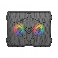Кулер подставка для ноутбука MeeTion CoolingPad CP2020 с RGB подсветкой Black Луцк