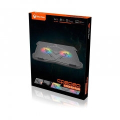 Кулер подставка для ноутбука MeeTion CoolingPad CP2020 с RGB подсветкой Black Луцк