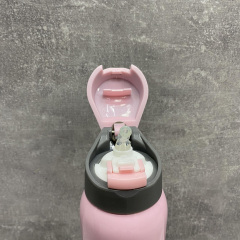 Термос-поїлка з трубочкою 500 мл Sport Stenson MT-3455 Pink Київ