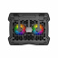 Кулер подставка для ноутбука MeeTion CoolingPad CP2020 с RGB подсветкой Black Луцк