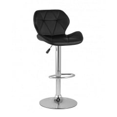 Стілець барний високий Старлайн чорний Бориспіль