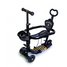 Самокат детский Scooter 5 in 1 Universe Черный (1926379865)