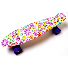 Фото - Пенни борд со светящимися колёсами Penny Violet Flowers (1655323483) Пенни борд со светящимися колёсами Penny Violet Flowers (1655323483)