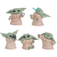 Набор игровых фигурок Sanix Звездные войны: Мандалорец Baby Yoda 5 шт (ASW1100198)