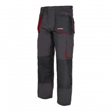 Брюки LAHTI PRO L 52 см Черный с красным (LPSR0152)