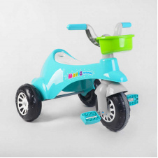 Трехколесный велосипед корзинка багажник Pilsan Magic 35 кг Turquoise (109419)