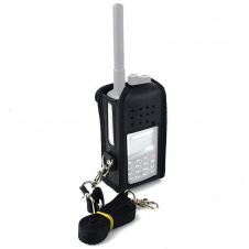 Кожаный чехол с ремешком Retevis J9110H для раций Retevis RT3/ RT3S/ TYT MD-380 Черный (100919)