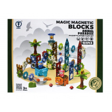 Магнитный конструктор Yufeng Magic Magnetic Blocks Dige 151 деталь Разноцветный (143078)