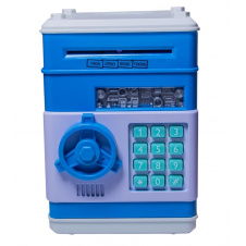 Детская электронная копилка Yufeng Number Bank 19х13 см Бирюзовый (283681731)