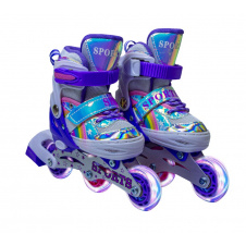 Детские ролики Scale Sports 26-29 16-18 см Фиолетовый (565128174)