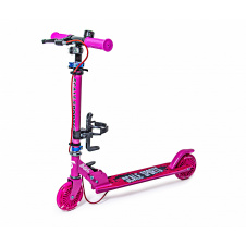 Двухколесный самокат Scale Sports SS-31 складной, ручной тормоз, Led-фонарик Pink (1747169811)